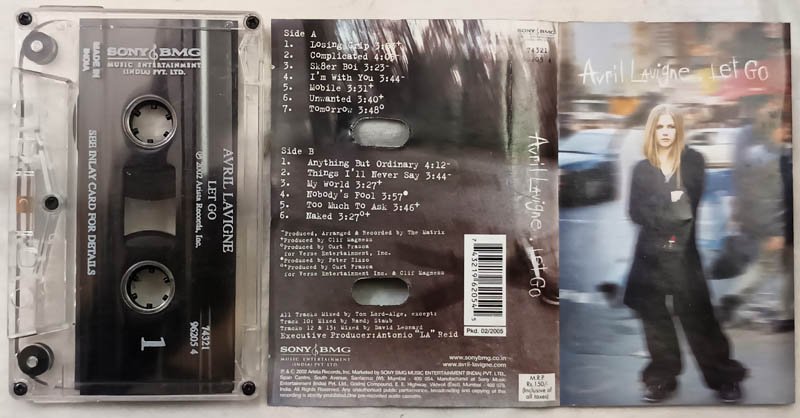 Avril Lavigne Let Go Audio Cassette