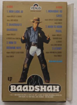 Baadshah Hindi Audio Cassettes By Anu Malik.