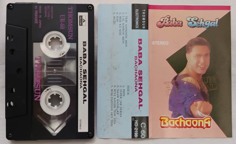 Baba Sehgal Bachaona Hindi Audio Cassette