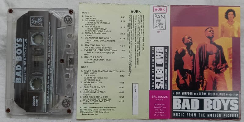 Bad Boys Audio Cassette