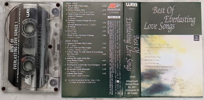 Best of Everlasting Love Songs Audio Cassette