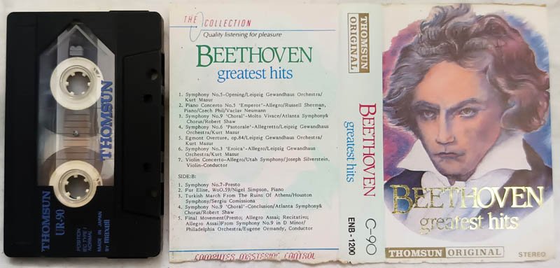 Beethoven Greatest Hits Audio Cassette