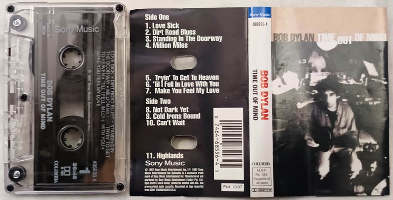 Bob Dylan Time Out of Wind Audio Cassette