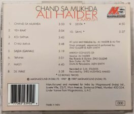 Chand Sa Mukhda Ali Haider & Aakash Hindi Audio CD