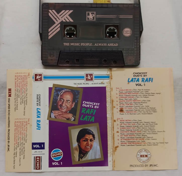 Choices Duets By Lata Rafi Vol.1 Hindi Audio Cassette