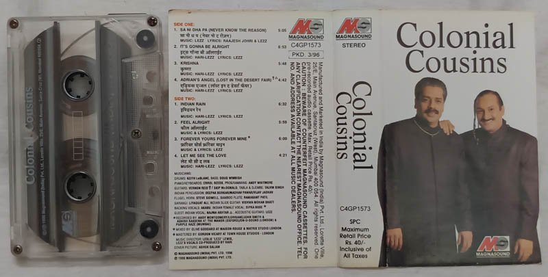 Colonial Cousins Audio Cassette