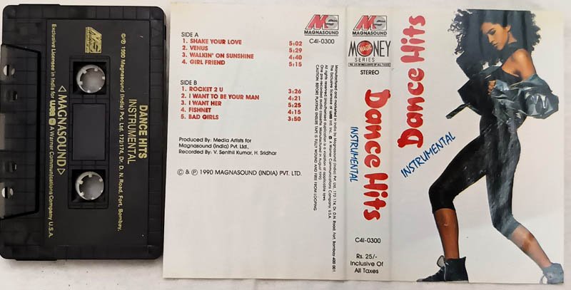 Dance Hits Instrumental Audio Cassette