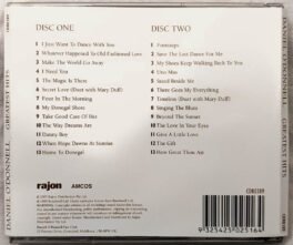 Daniel O Donnell Greatest Hits Audio cd