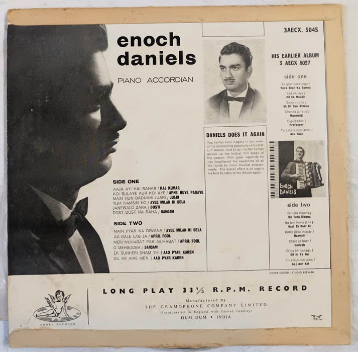 Daniels Does It Again Hindi Vinyl Record