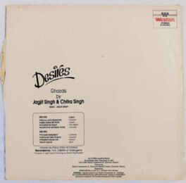 Desires Jagjit Singh & Chitra Singh Hindi Vinyl Record