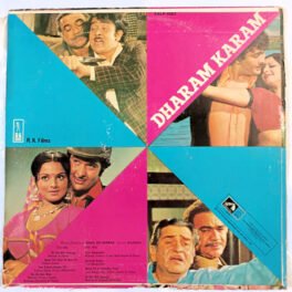 Dharam Karam Hindi Vinyl Record By R D Burman