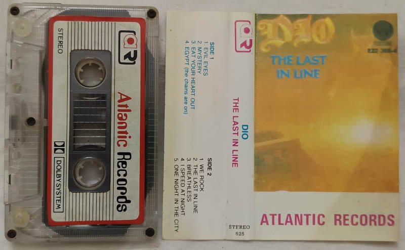 Dio The Last in Line Audio Cassette