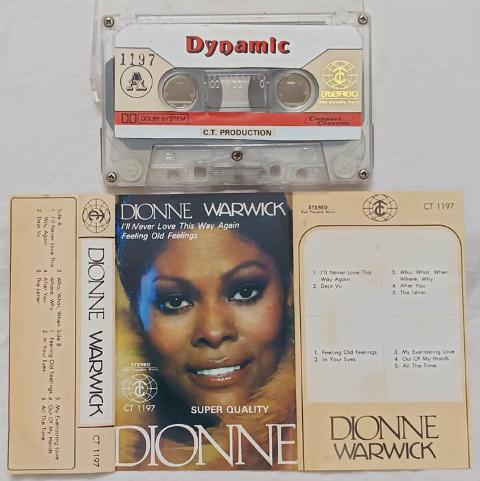 Dionne Warwick Audio Cassette