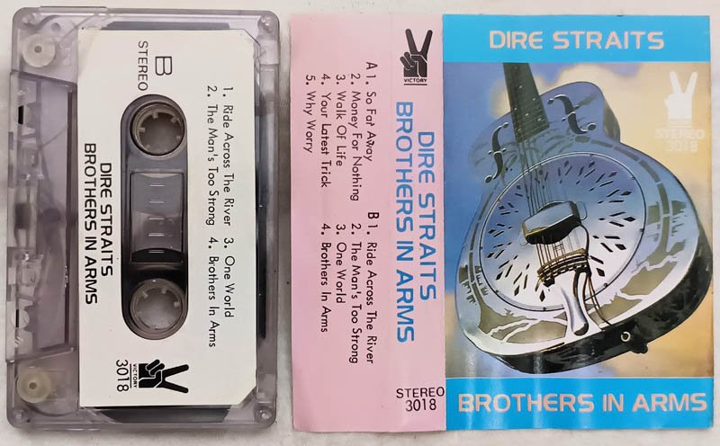 Dire Straits Brothers in Arms Audio Cassette