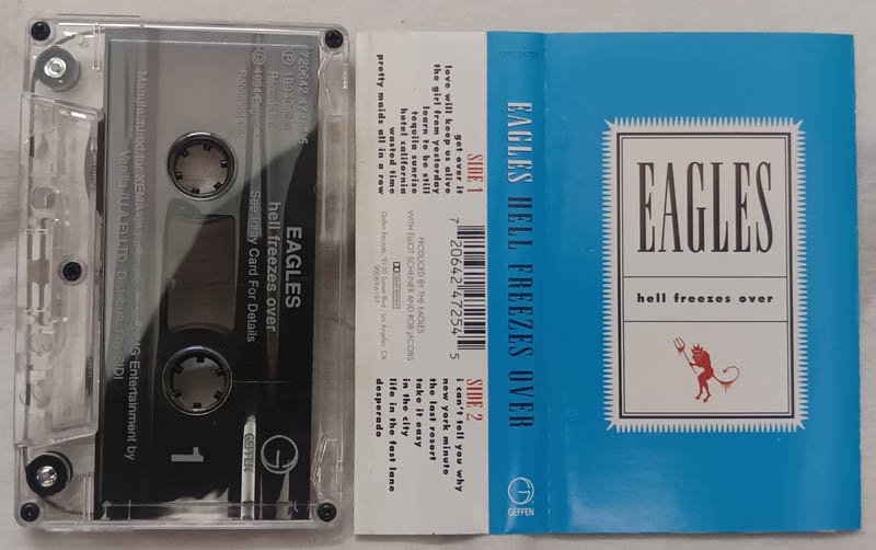 Eagles Hell Freezes Over Audio Cassette