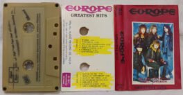 Europe Greatest Hits Audio Cassette