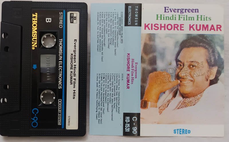 Evergreen Hindi Film Hits Kishore Kumar Hindi Thomsun Audio Cassette