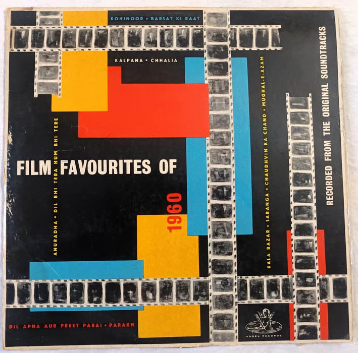 Film Favourites of 1960 Hindi Vinyl Record
