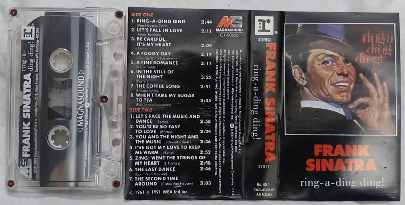Frank Sinatra Ring-a-Ding Ding Audio Cassette