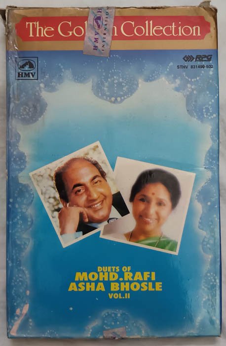 Golden Collection Duets of Mohd.Rafi-Asha Bhosle Vol.II Hindi Audio Cassette
