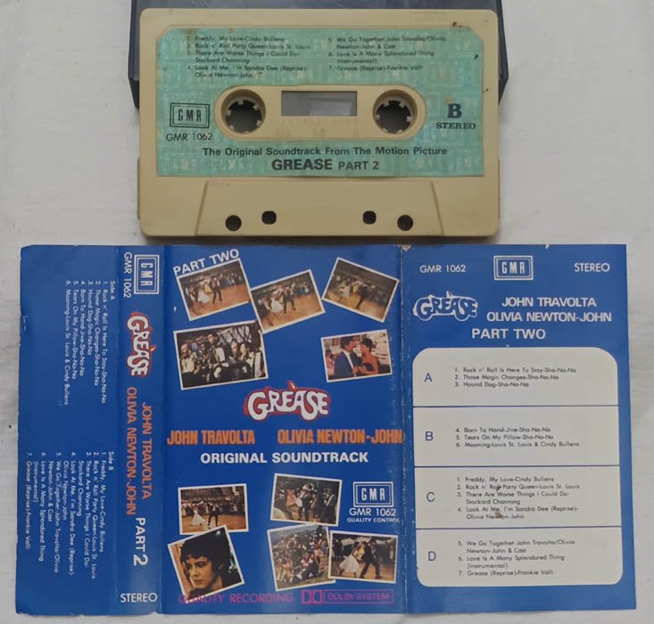 Grease Part2 Original Soundtrack Audio Cassette