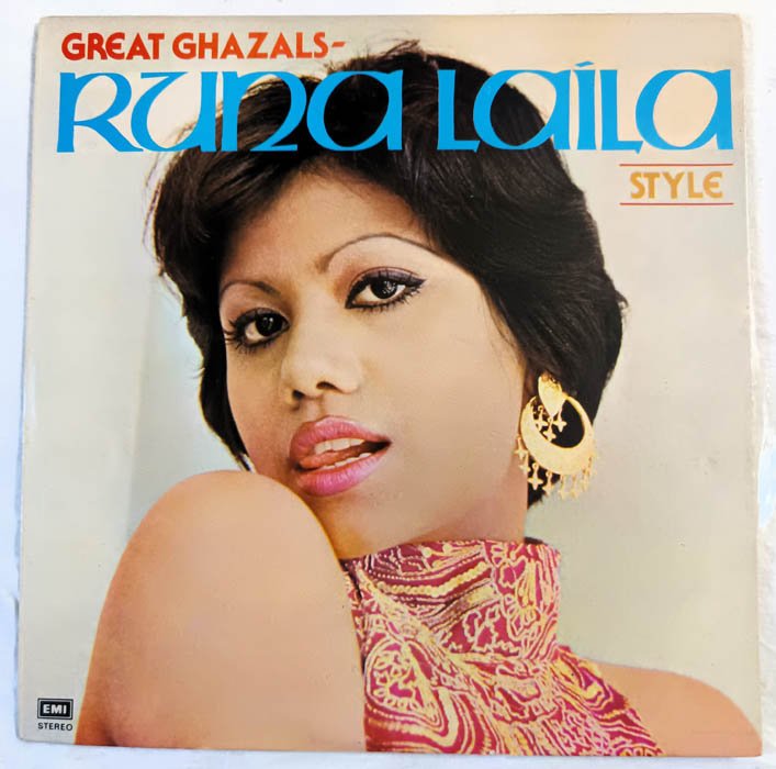 Great Ghazal Runa Laila Hindi Vinyl Record
