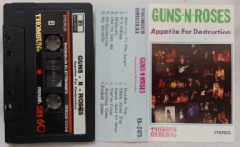 Guns N Roses Appetite for Destruction Audio Cassette
