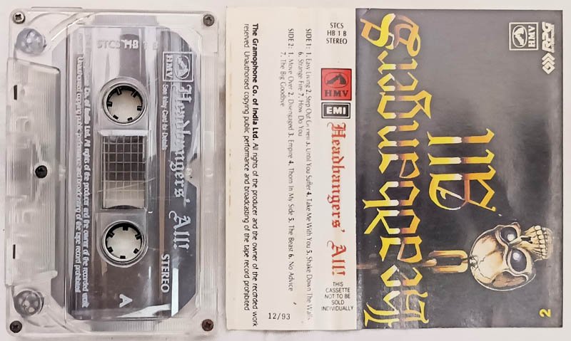 Headbangers All Audio Cassette