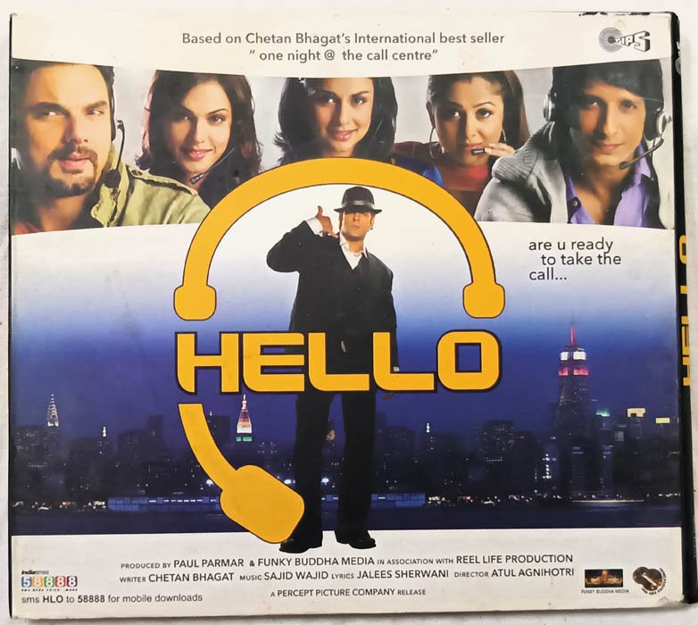 Hello Hindi Audio cd By Sajid Wajid