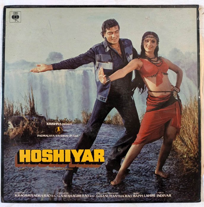 Hoshiyar Hindi Vinyl Record By Bappi Lahiri