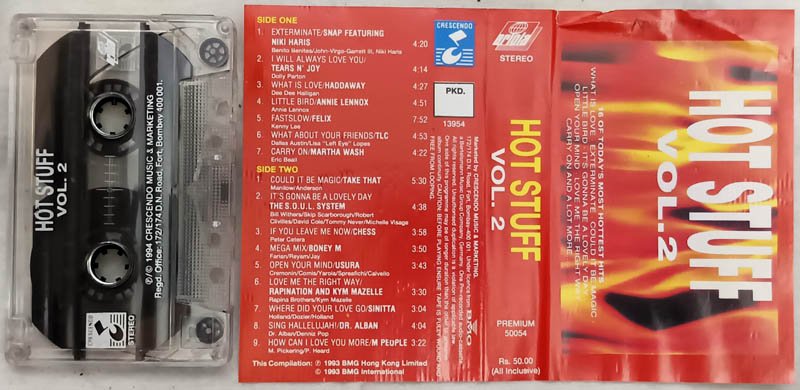 Hot Stuff Vol.2 Audio Cassette
