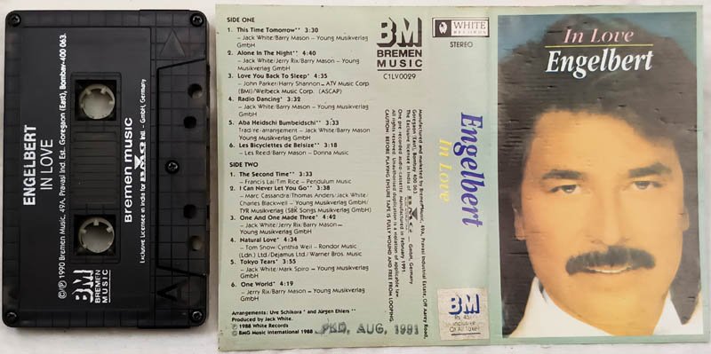 In Love Engelbert Audio Cassette