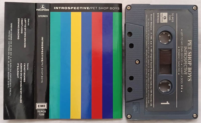 Introspective-Pet Shop Boys Audio Cassette
