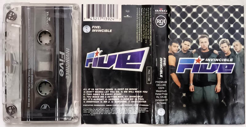 Invincible Five Audio Cassette