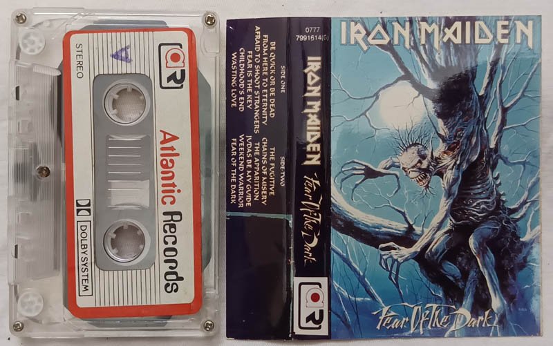 Iron Maiden Fear of The Dark Audio Cassette