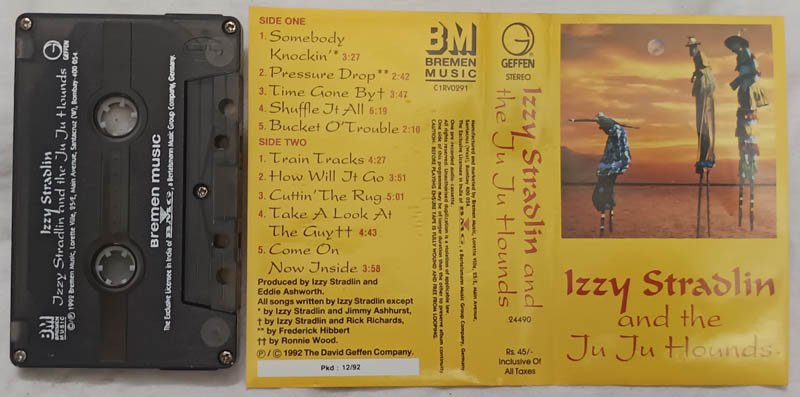 Izzy Stradlin and The Ju Ju Hounds Audio Cassette
