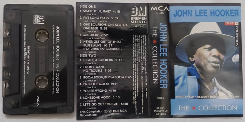 John Lee Hooker The Star Collection Audio Cassette