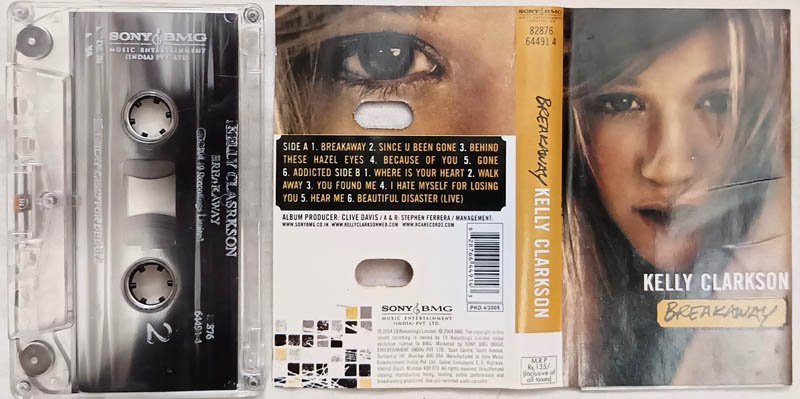 Kelly Clarkson Breakway Audio Cassette