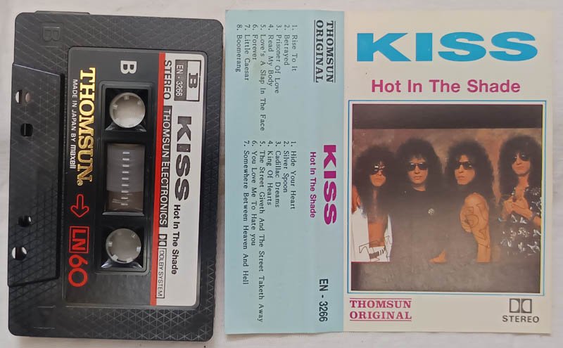 Kiss Hot in the shade Audio Cassette