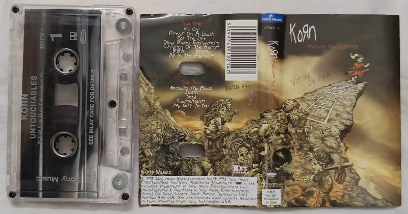 Korn Untouchables Audio Cassette