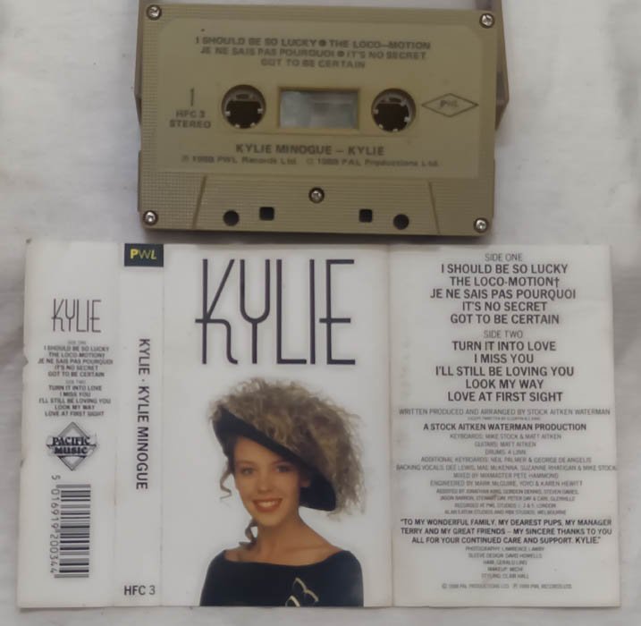 Kyile Minogue-Kylie Audio Cassette