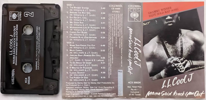 L L Cool J Mama Said Knock You Out Audio Cassette