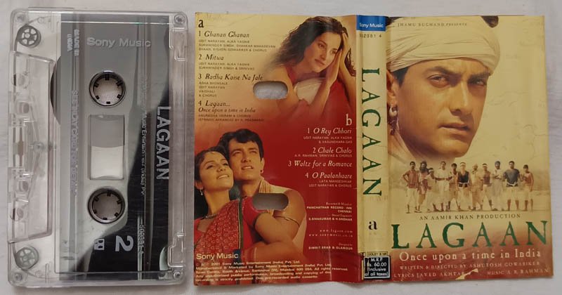 Lagaan Hindi Audio Cassette By A.R.Rahman