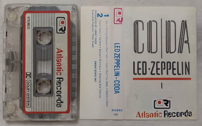 Led-Zeppelin-Coda Audio Cassette