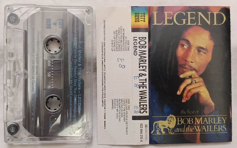 Legends Bob Marley and The Wailers Audio Cassette