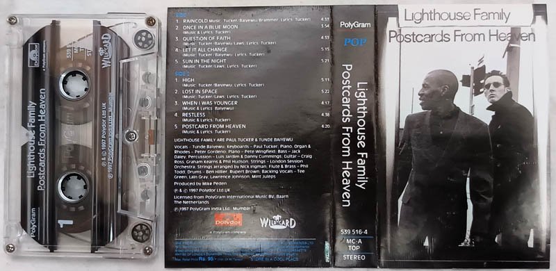 Lighthouse Family Postcards From Heaven Audio Cassette