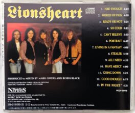 Lionsheart Audio cd