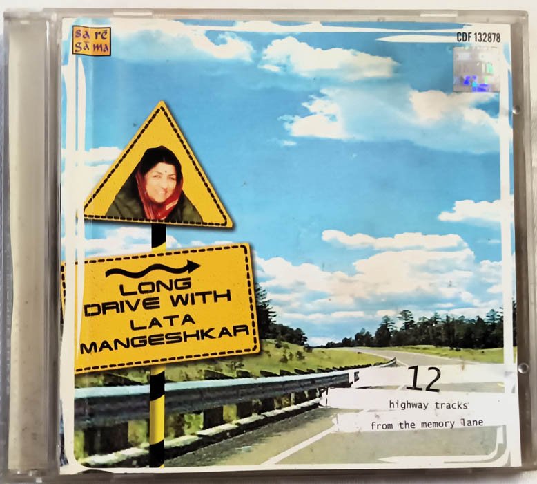 Long Drive with Lata Mangeshkar Hindi Audio Cd