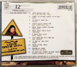 Long Drive with Lata Mangeshkar Hindi Audio Cd