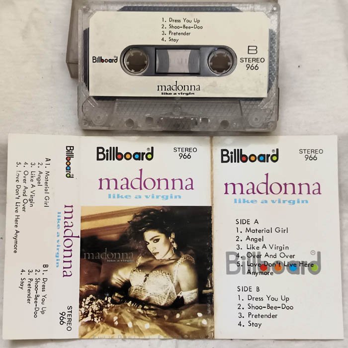 Madonna Like A Virgin Audio Cassette